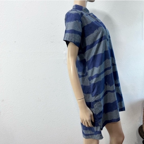 Ann Mashburn Blue and Gray Dress - Picture 5 of 12